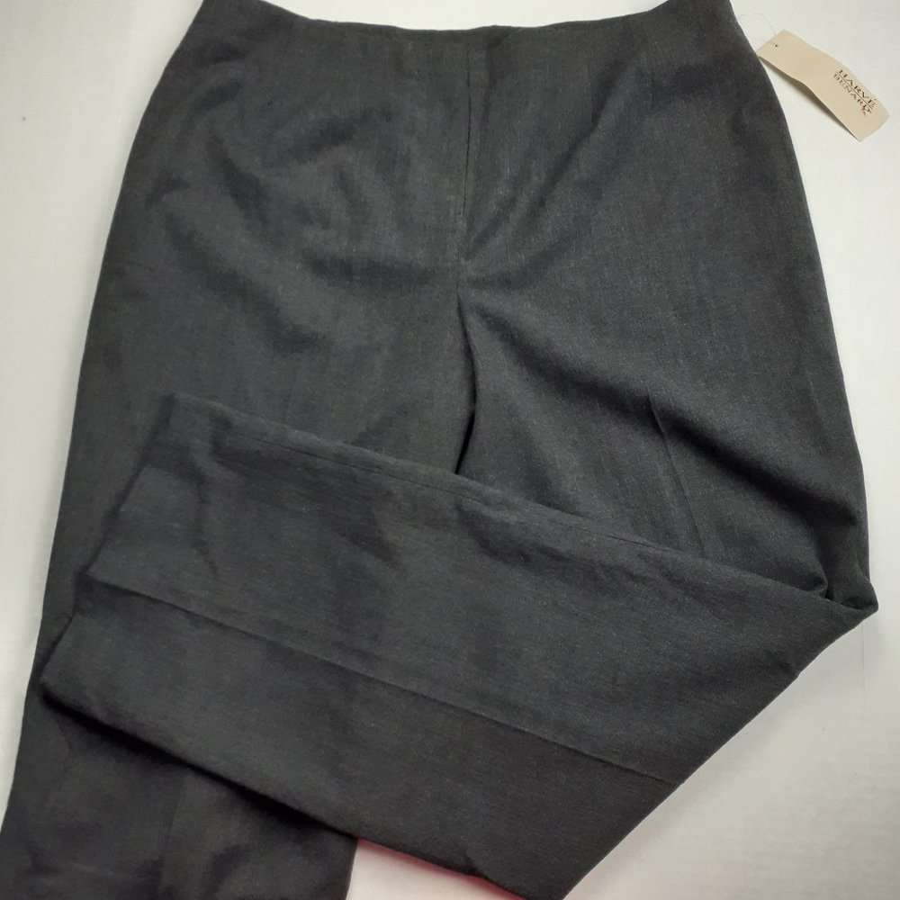 Harve Benard Charcoal Gray Wool Dress Pants